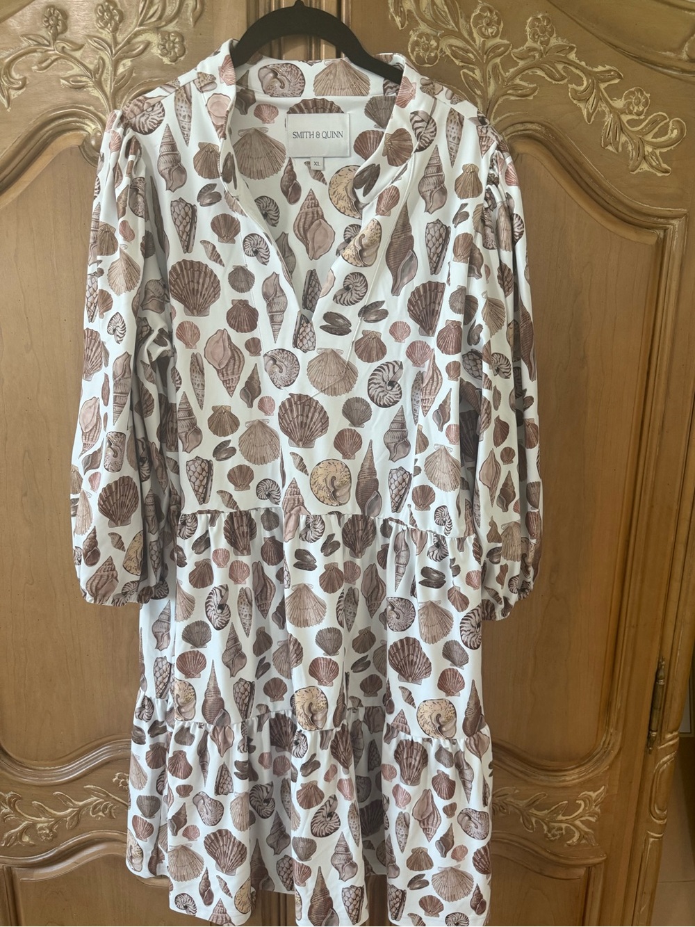 Smith & Quinn Shell print dress size XL